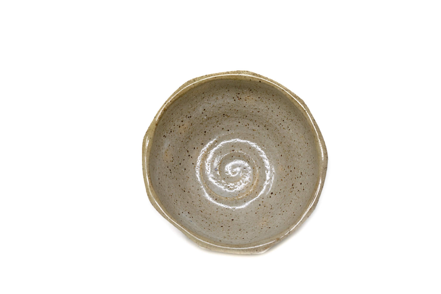 Image shows the inside of this Chawan tea bowl