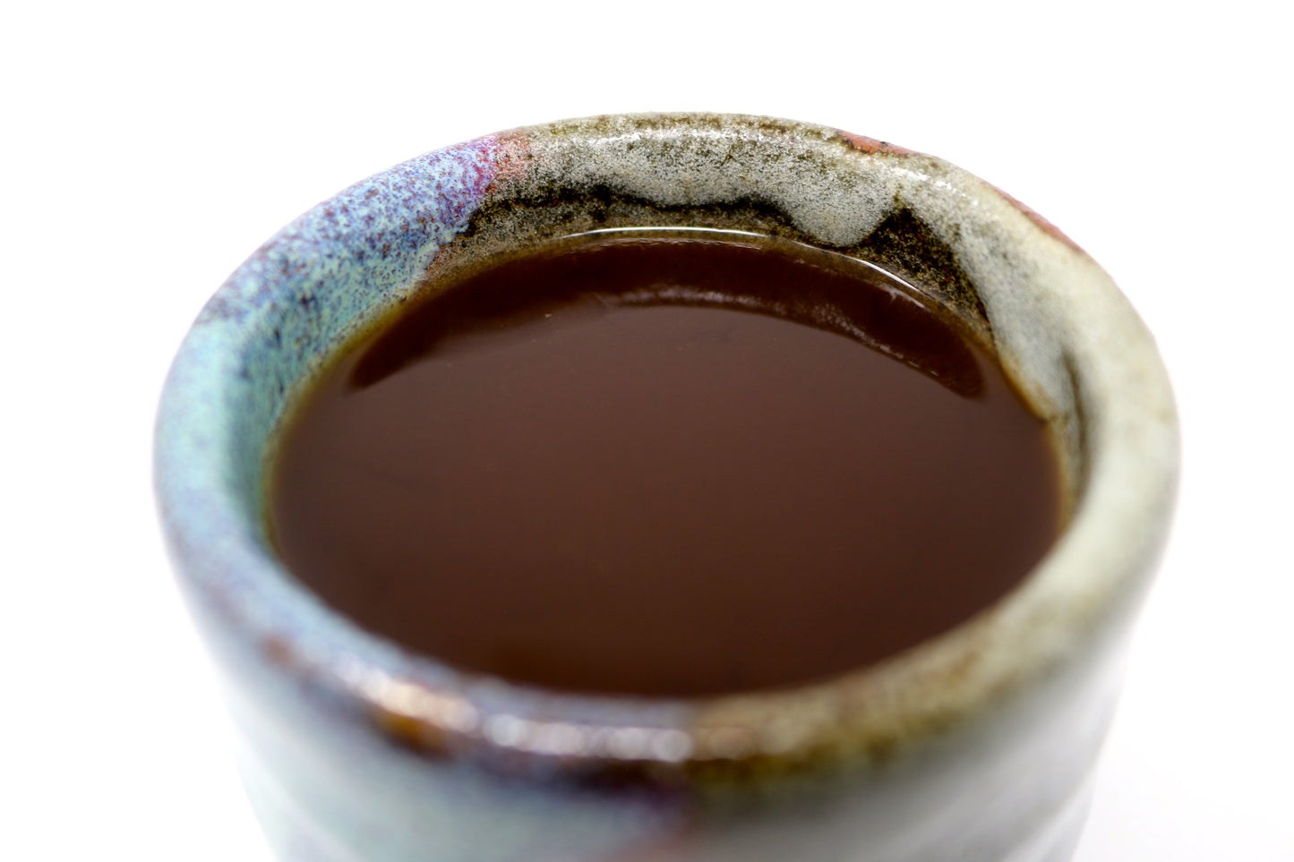 An up close picture of Cophīe in mug