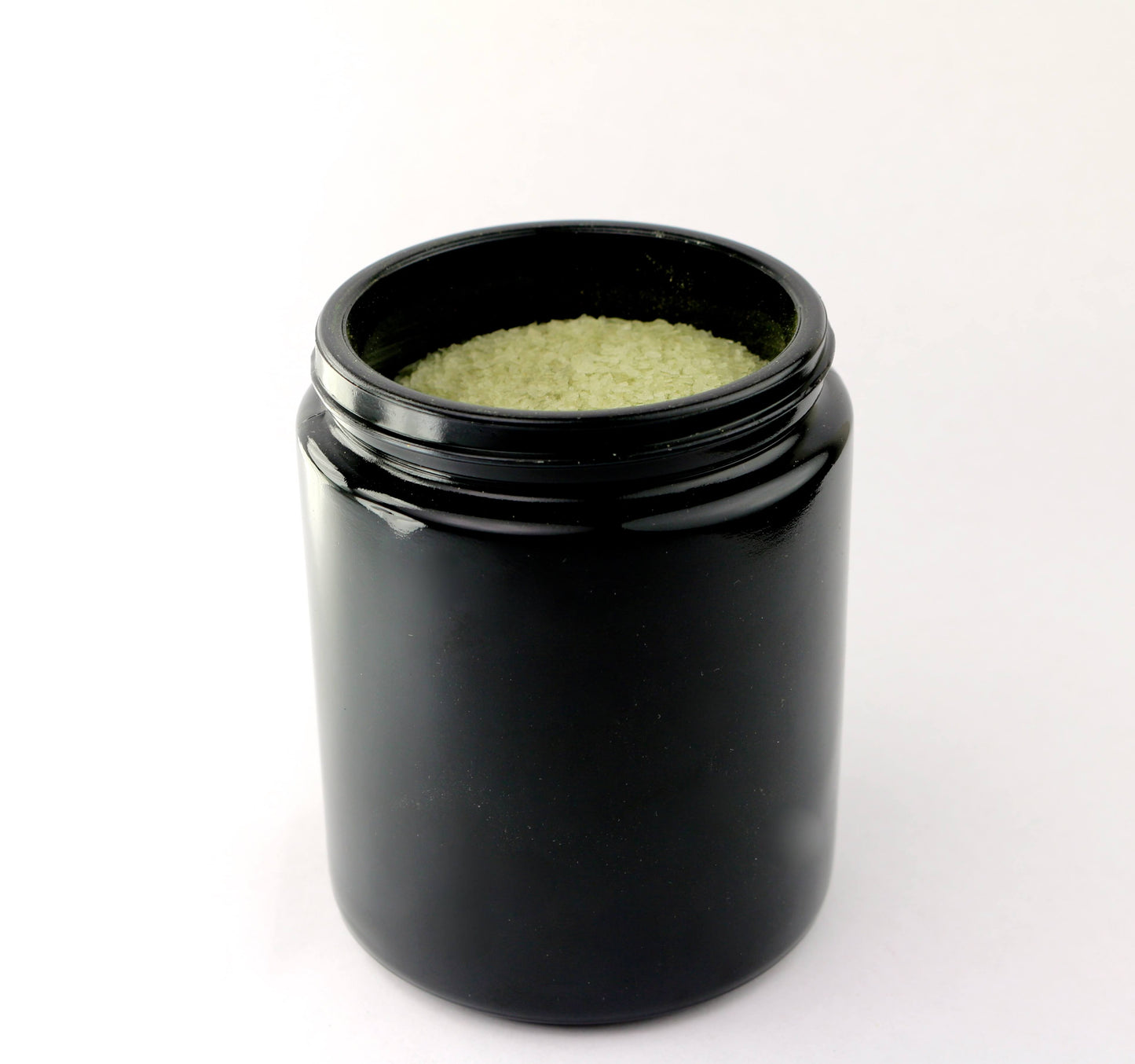 Green MSM Crystals in jar