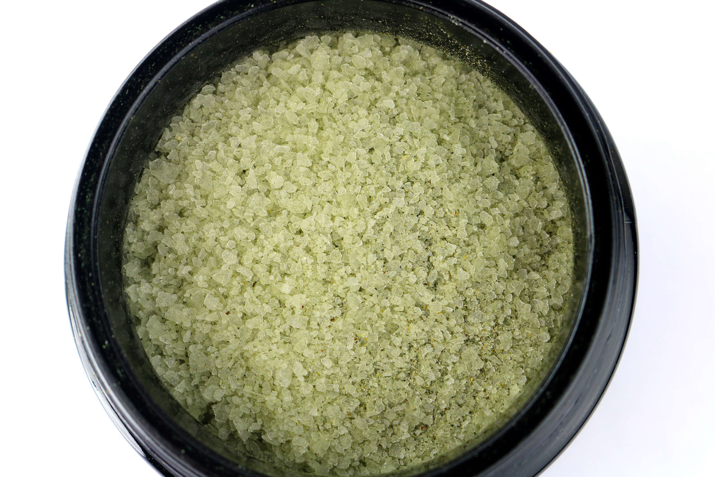 
                  
                    Green MSM Crystals in jar
                  
                