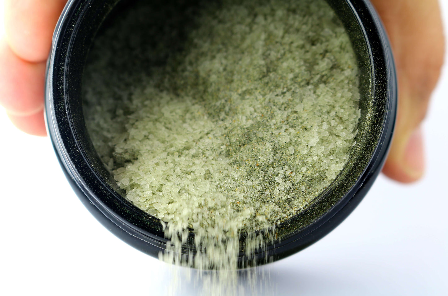 Green MSM Crystals in jar