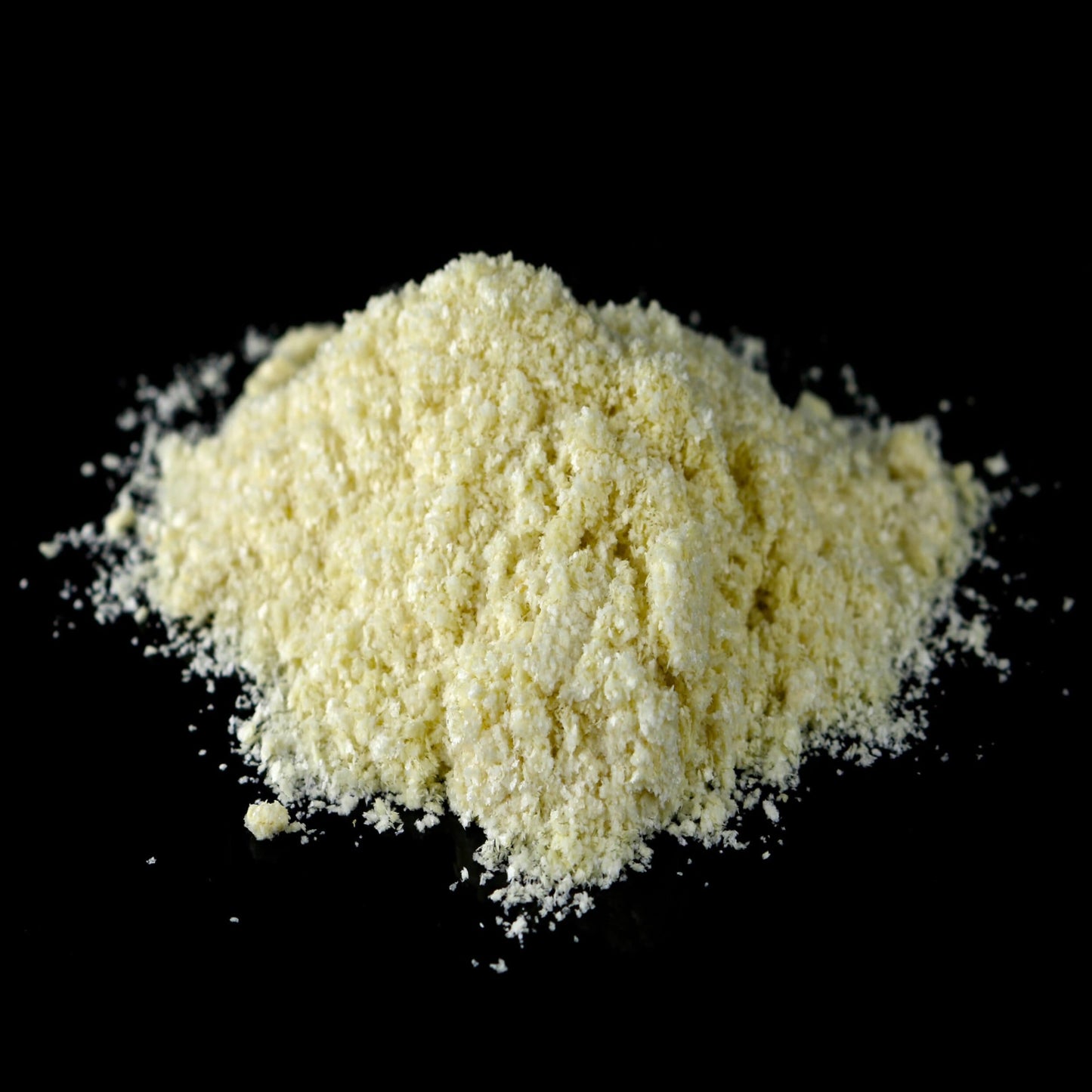 A photo of Shen Blossom's Rice Sprouts Powder photographed on a black background