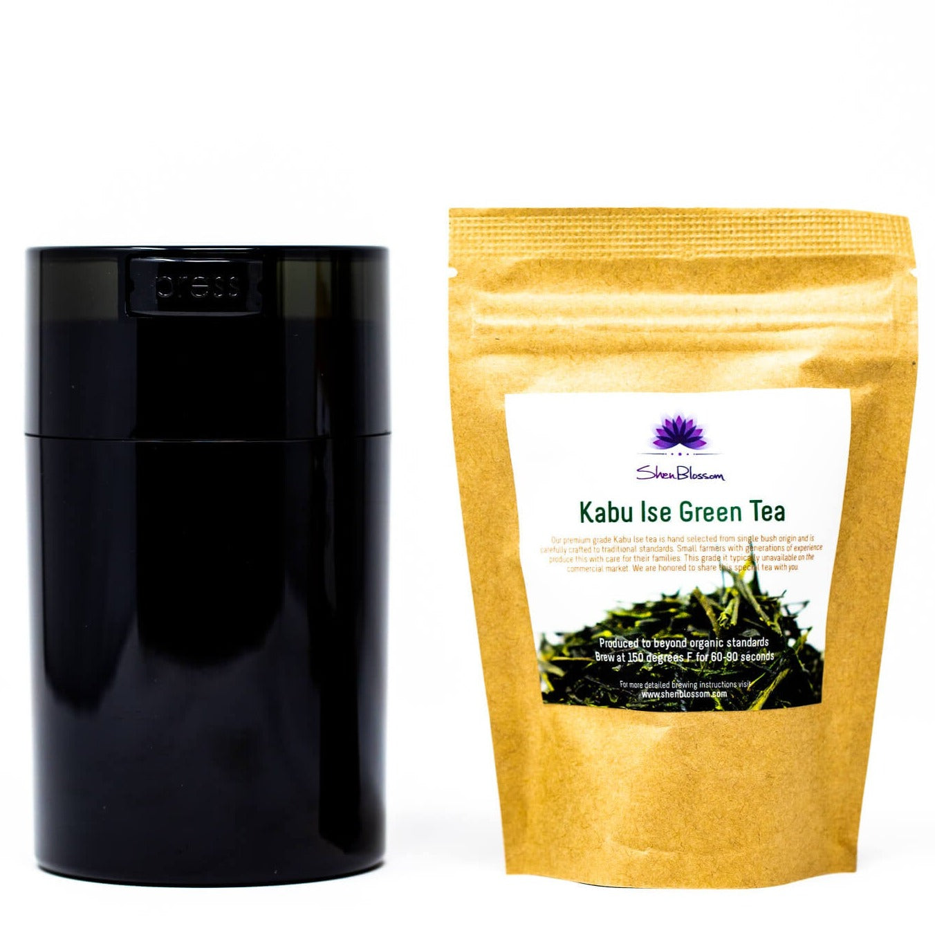 Tightvac with Shenblossom Kabu Ise Tea