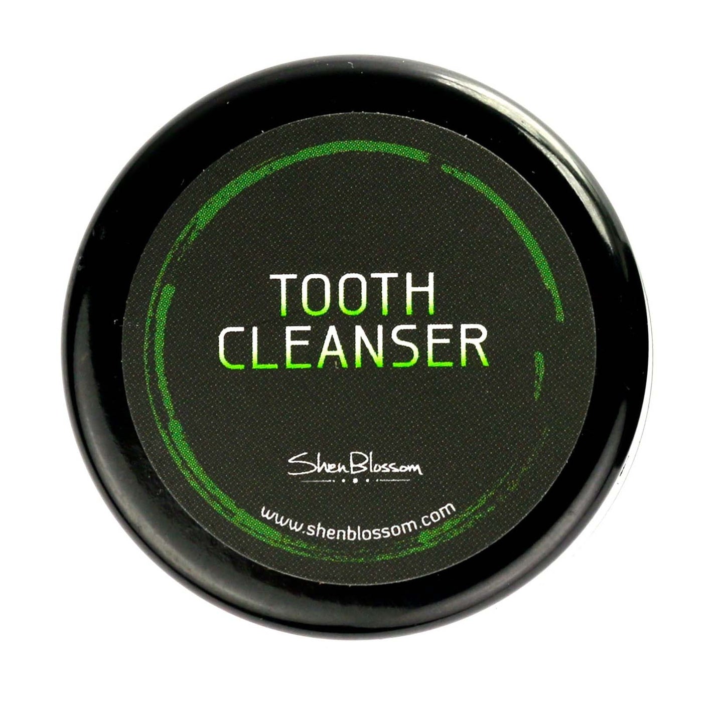 A top view of Shen Blossom's Tooth Cleanser.