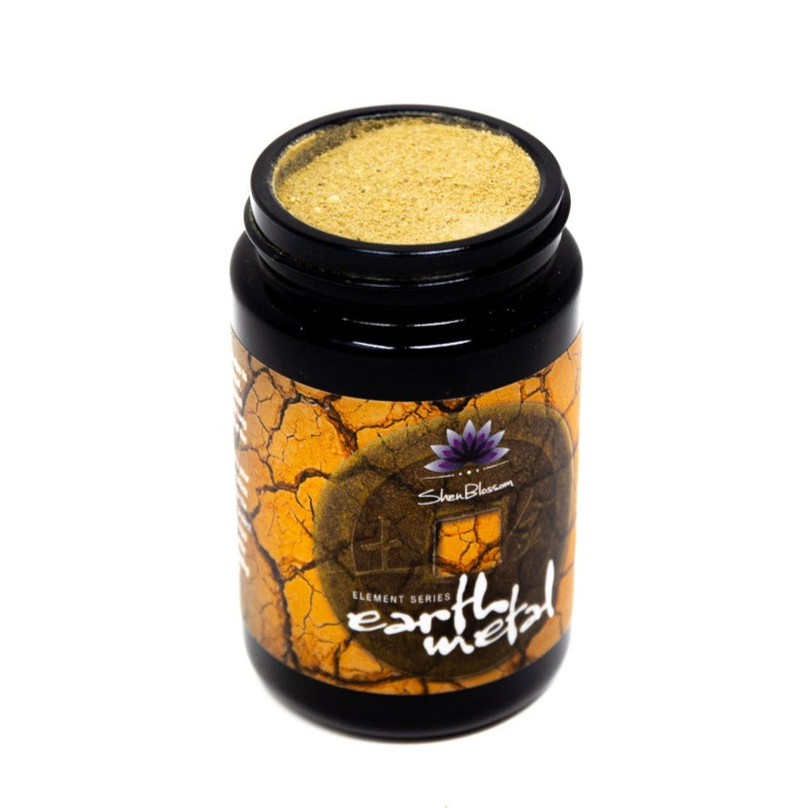 Earth Metal inside jar