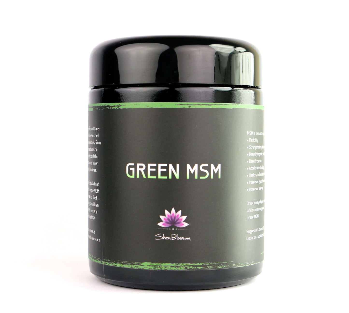 
                  
                    Green MSM Crystals jar
                  
                