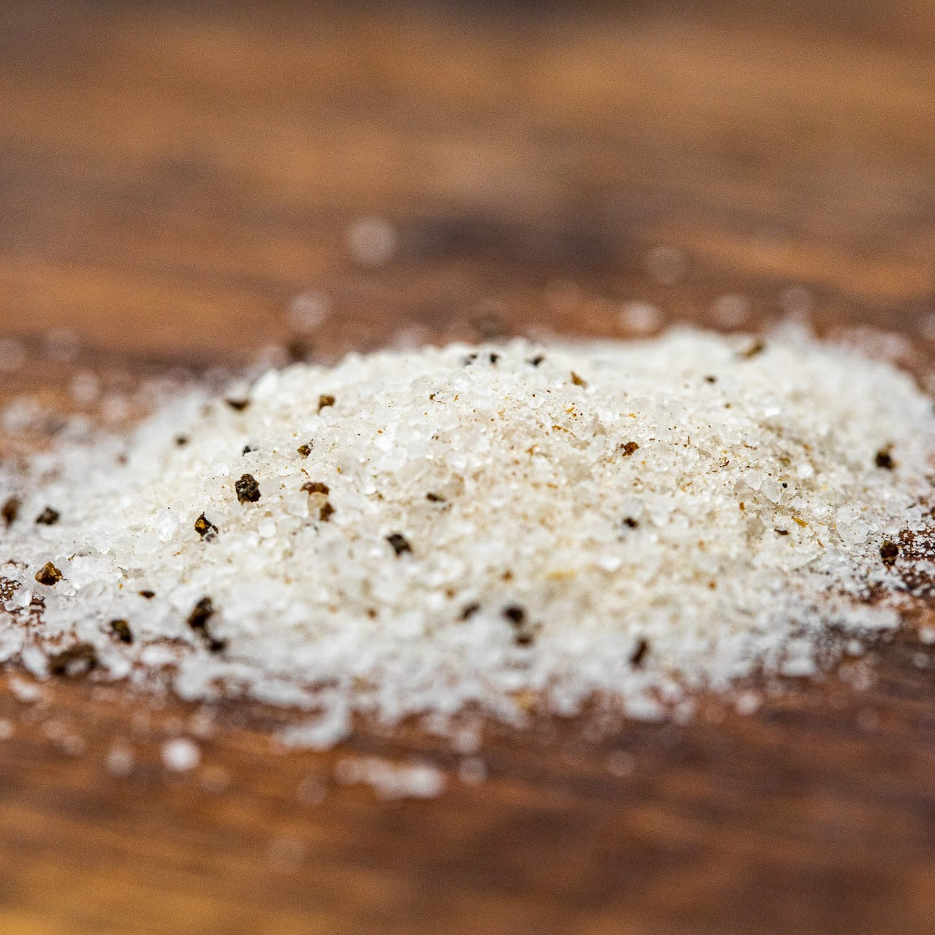 An up close pile of Shen Blossom's Tri-Mushroom Salt