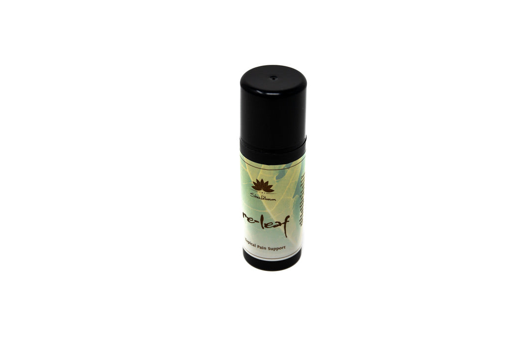 Photo of re-leaf product packaging