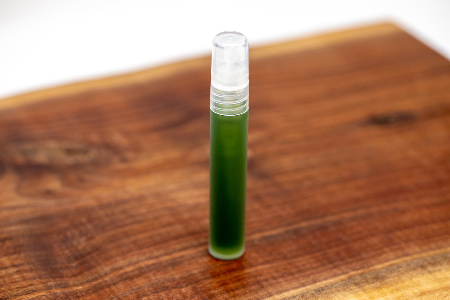 Displayed is the Fruit Seed Serum variety of Shen Blossom's Branch Face Serum. Fruit Seed Serum: Light based serum heavy on the linoleic, alpha and hyaluronic acids for anti-aging and correcting wrinkles and fine lines, but can cause more detoxification in the beginning for those individuals who have deep skin congestion.