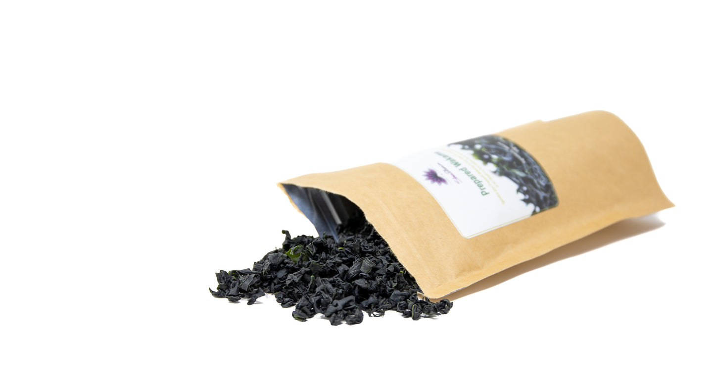 Photo of Wakame Seaweed and packaging