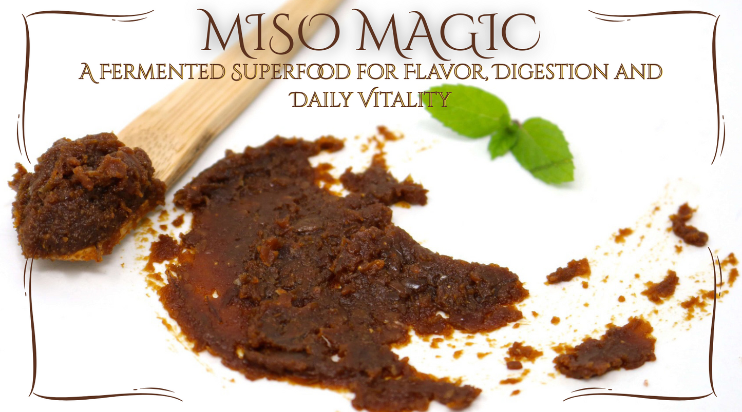 Miso Magic: A Fermented Superfood for Flavor, Digestion and Daily Vitality