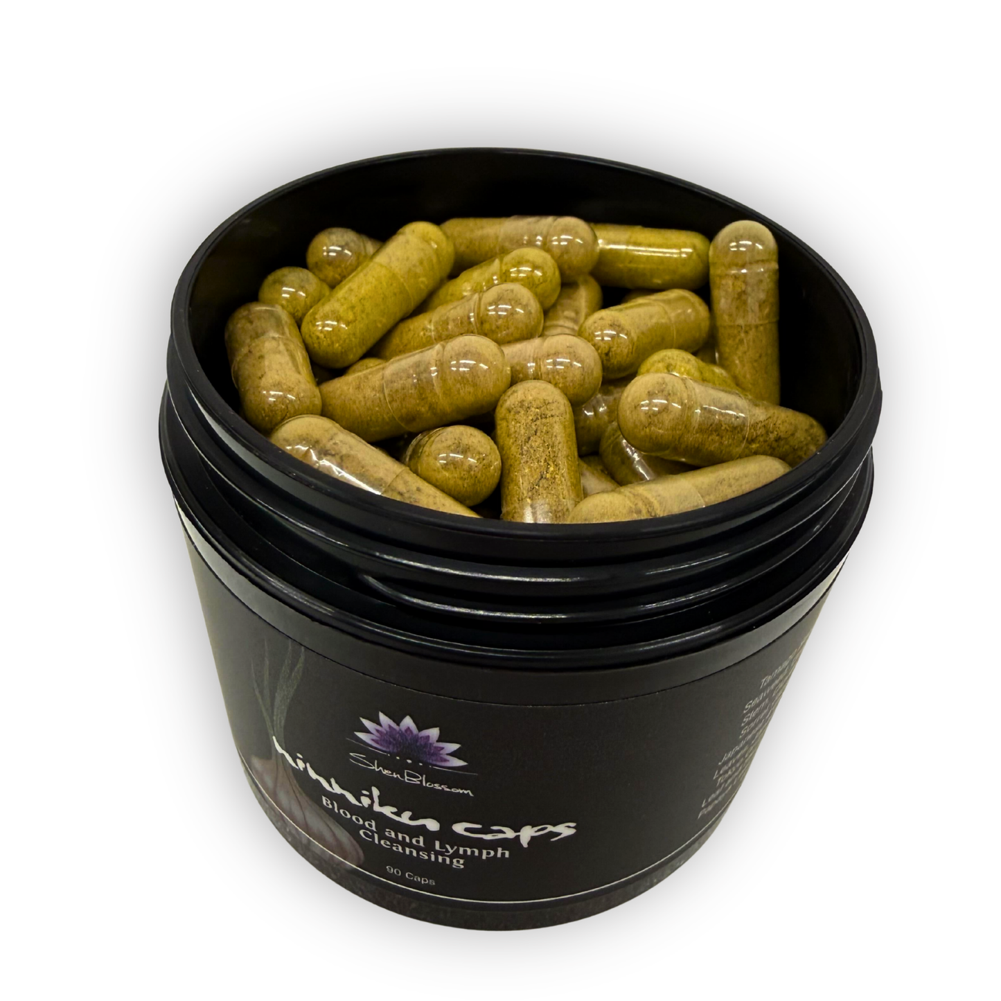 
                  
                    An up close look at Shen Blossom's Ninniku Caps capsules
                  
                