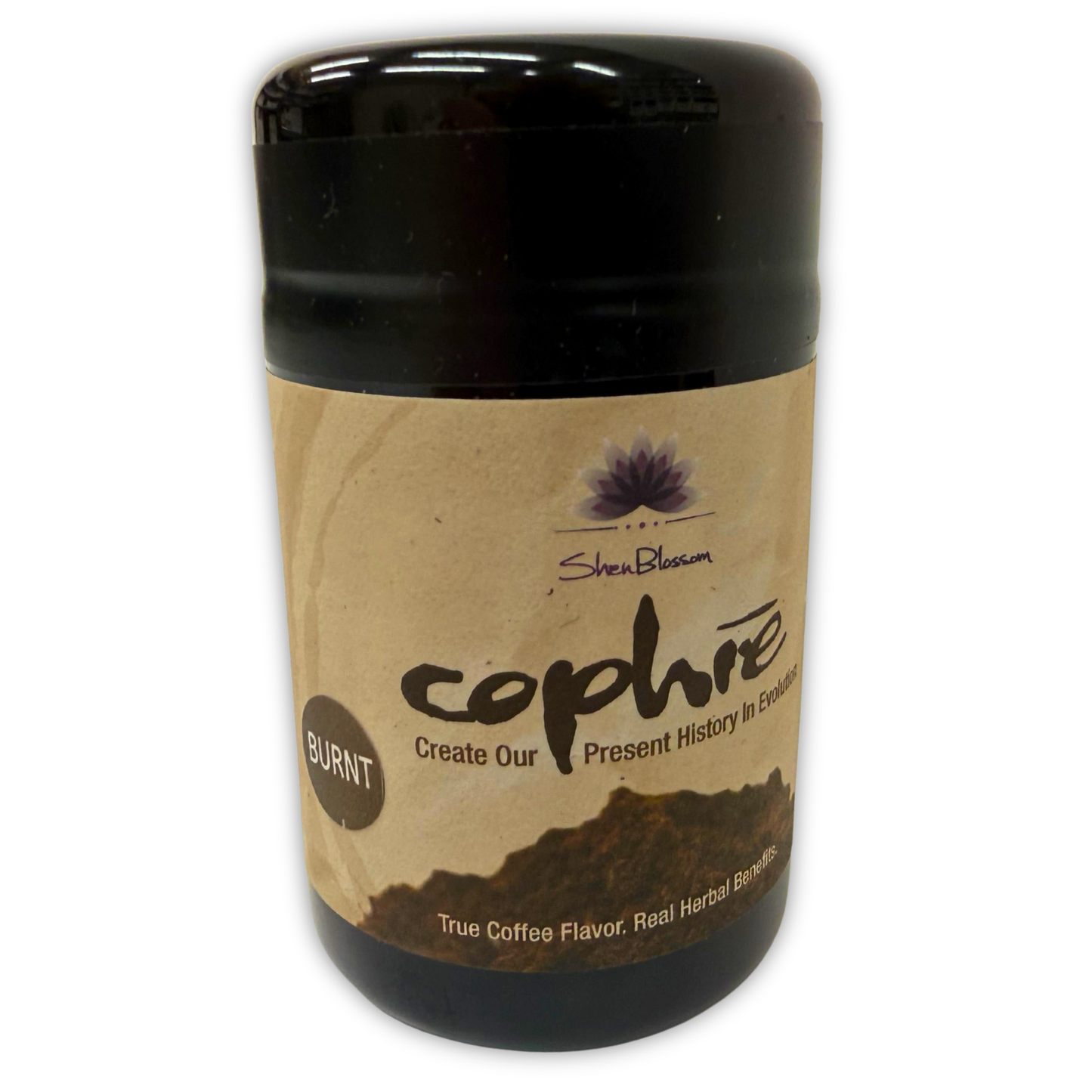 
                  
                    A jar of Shen Blossom's Cophie (Burnt variation) photographed up close
                  
                