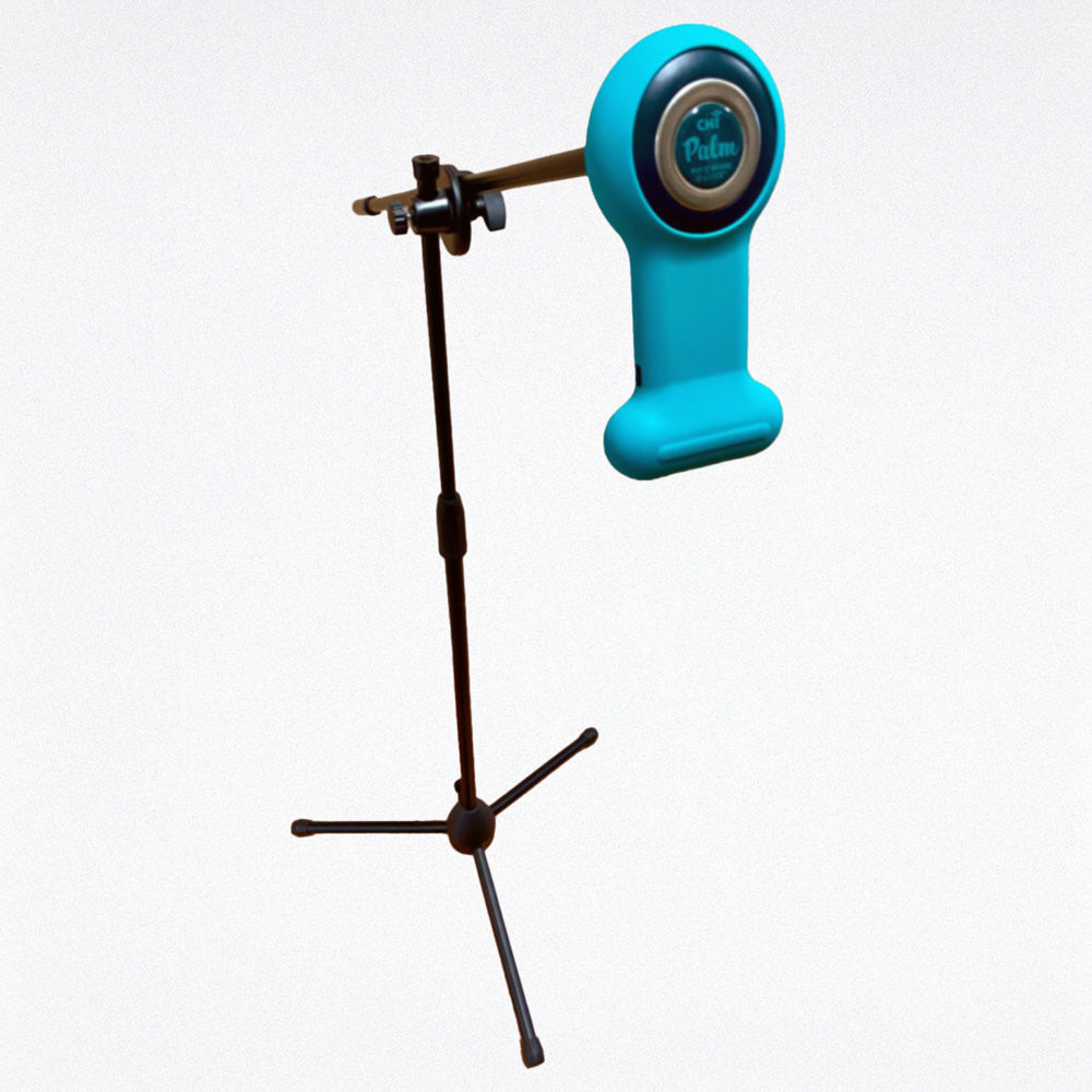 
                  
                    A Chi Palm is connected to the Chi Palm Positioning Stand
                  
                